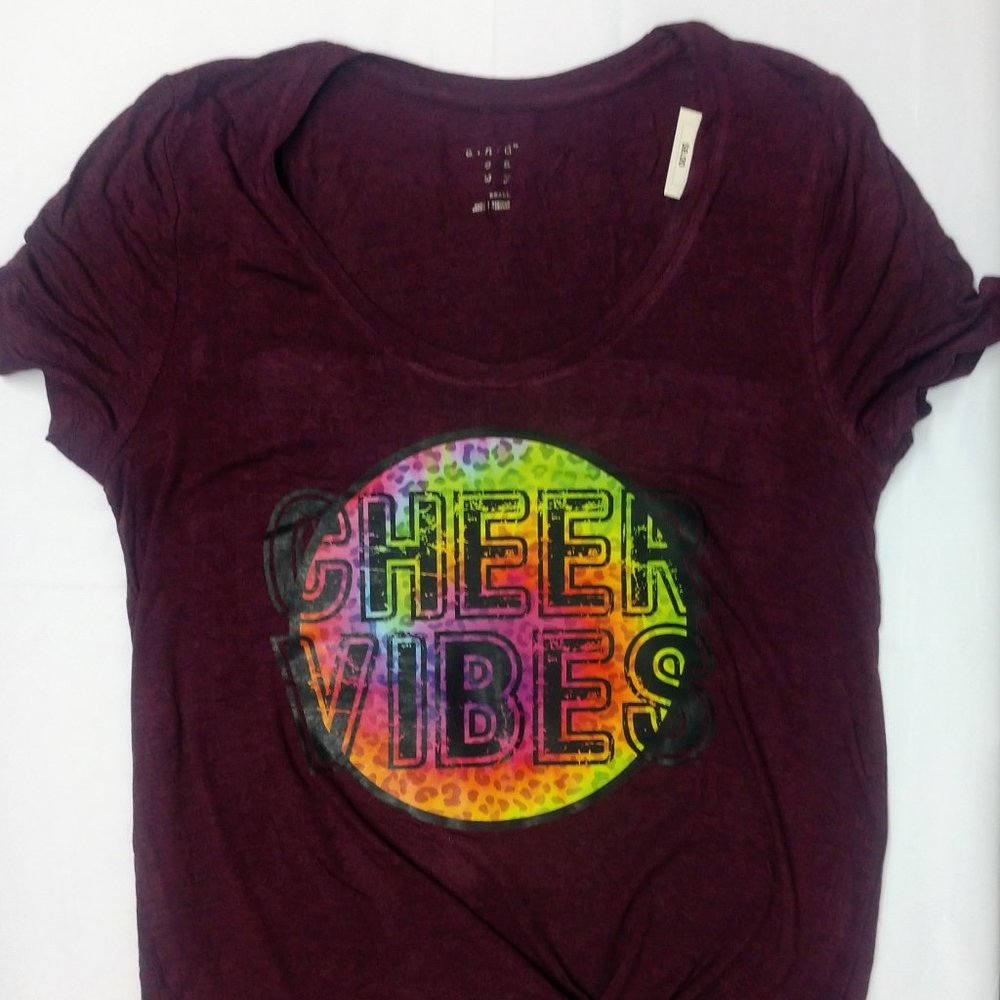 Cheer Vibes Tee shirt